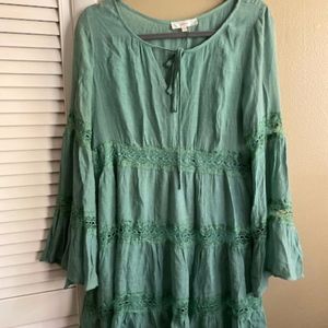 Entro Long Sleeve Boho Dress